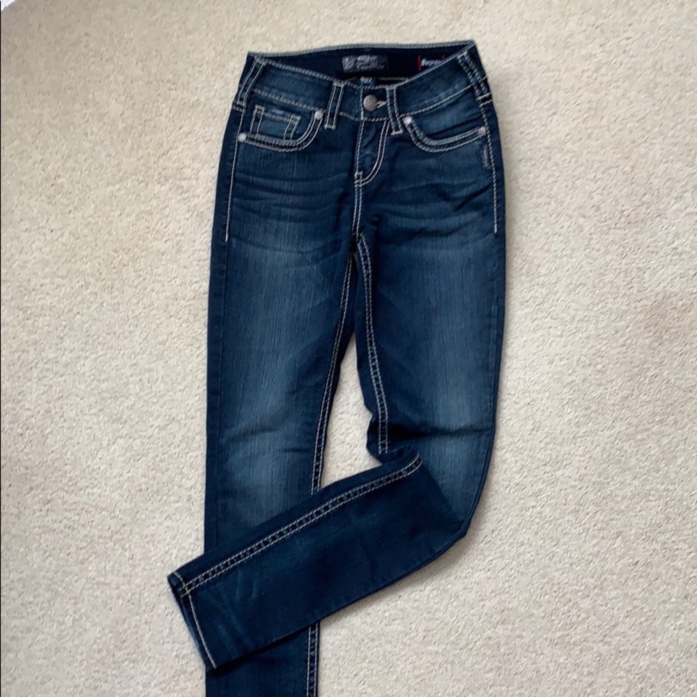 Silver Suki Jeans - Picture 4 of 5